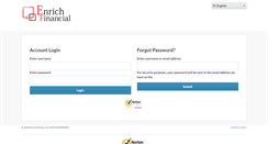 Desktop Screenshot of enrichfin.info