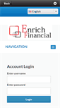 Mobile Screenshot of enrichfin.info